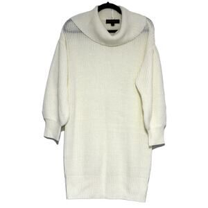 Almost Famous Sweater Tunic Size XL White